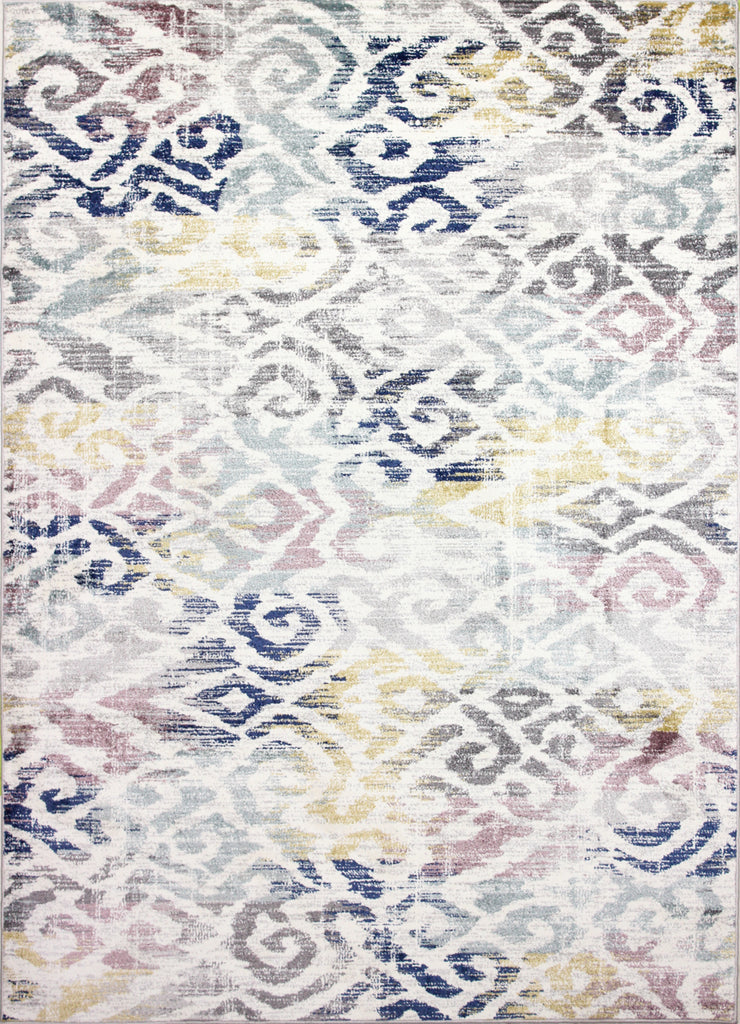 Bashian Barcelona B127-BH119 Ivory/Multi Area Rug