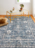 Bashian Bradford B128-BR102 Blue Area Rug