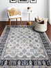 Bashian Bradford B128-BR108 Ivory/Charcoal Area Rug