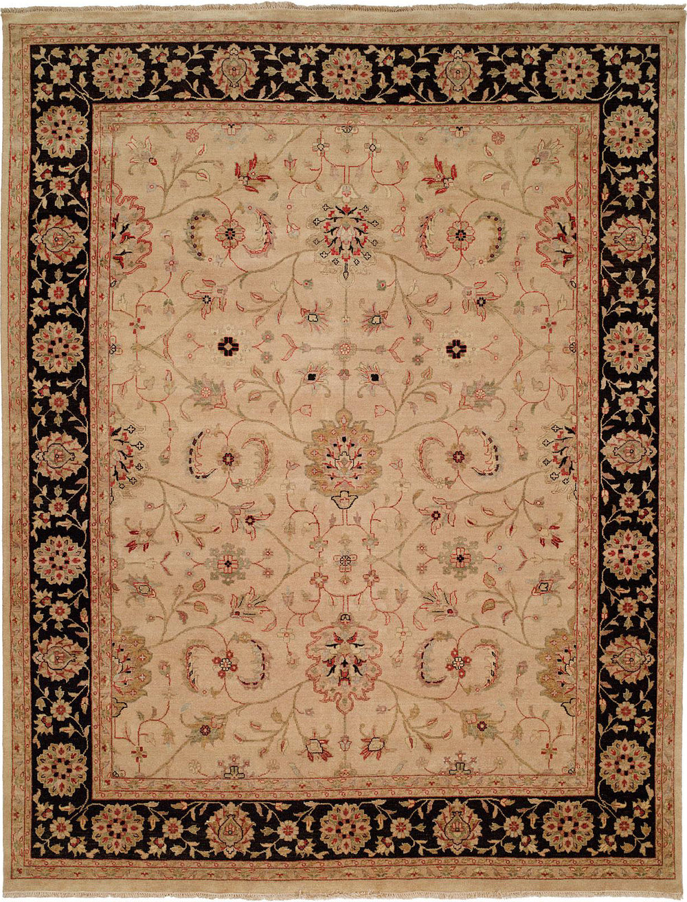 Kalaty Bashir BA-586 Brown/Ivory Area Rug