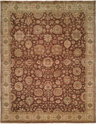 Kalaty Bashir BA-587 Green/Camel Area Rug main image