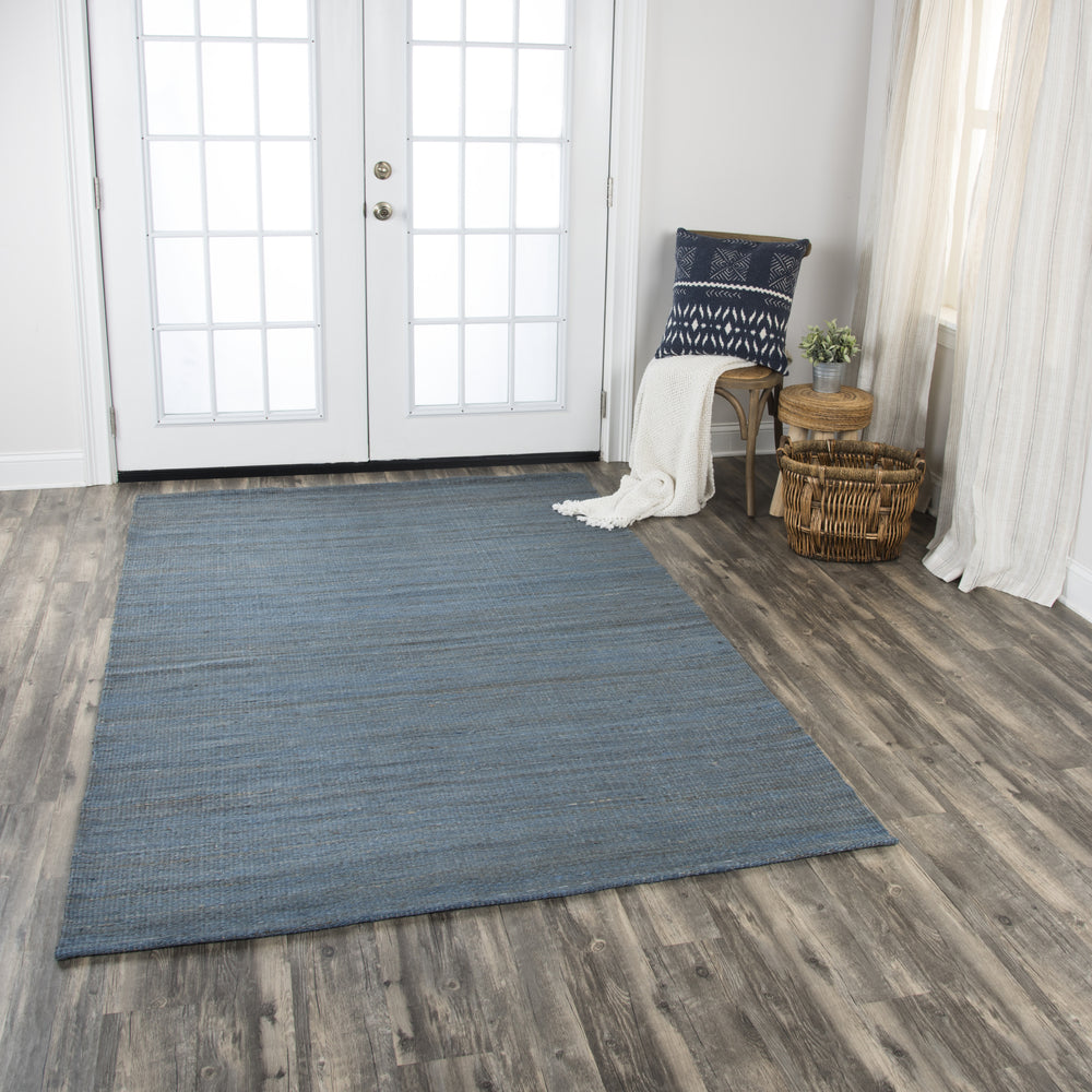 Rizzy Baja BA339B Blue Area Rug  Feature