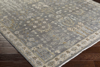Surya Bala BAA-5003 Dark Brown Area Rug Corner Shot