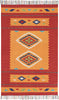 Nourison Baja BAJ02 Yellow/Red Area Rug