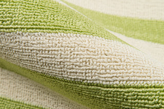 Momeni Baja BAJ-1 Green Area Rug Detail Shot