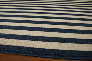 Momeni Baja BAJ-1 Navy Area Rug Closeup