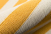 Momeni Baja BAJ-1 Yellow Area Rug Detail Shot