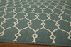 Momeni Baja BAJ-2 Blue Area Rug Closeup