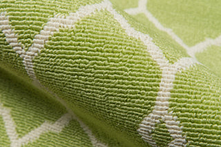 Momeni Baja BAJ-2 Green Area Rug Detail Shot