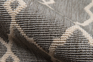 Momeni Baja BAJ-2 Grey Area Rug Detail Shot