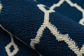 Momeni Baja BAJ-2 Navy Area Rug Detail Shot