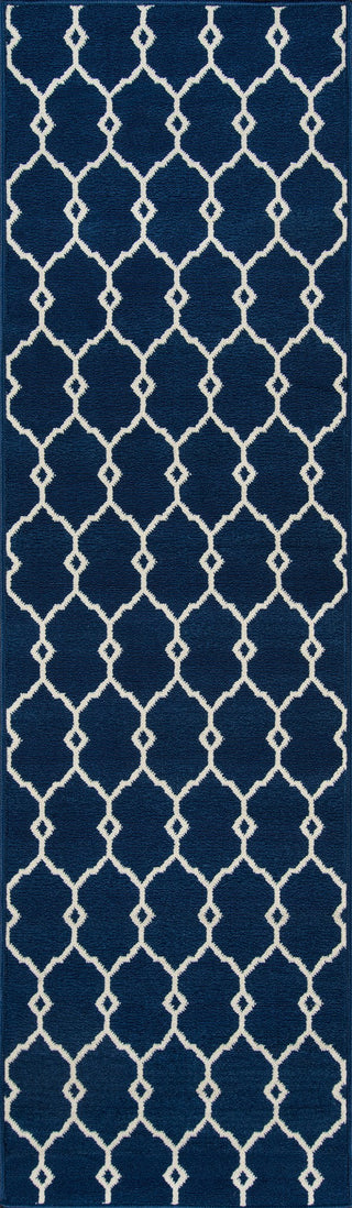 Momeni Baja BAJ-2 Navy Area Rug Runner