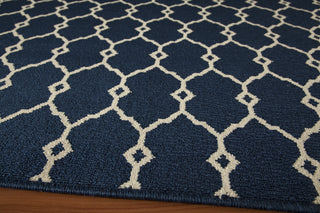 Momeni Baja BAJ-2 Navy Area Rug Closeup