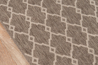 Momeni Baja BAJ-2 Taupe Area Rug Closeup