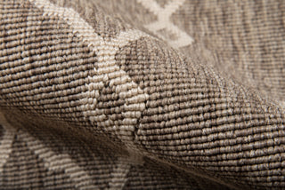 Momeni Baja BAJ-2 Taupe Area Rug Detail Shot