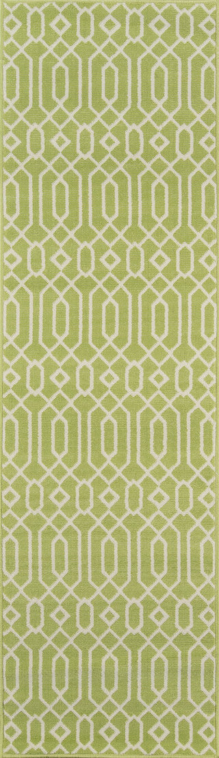 Momeni Baja BAJ-3 Green Area Rug Runner