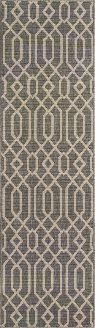 Momeni Baja BAJ-3 Grey Area Rug Runner