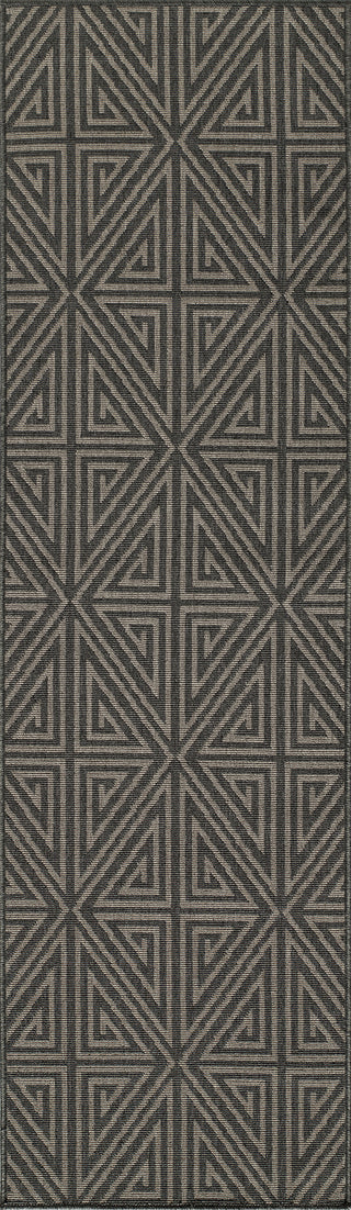 Momeni Baja BAJ-4 Charcoal Area Rug Runner