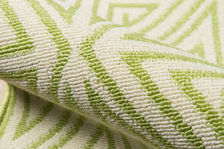 Momeni Baja BAJ-4 Green Area Rug Detail Shot