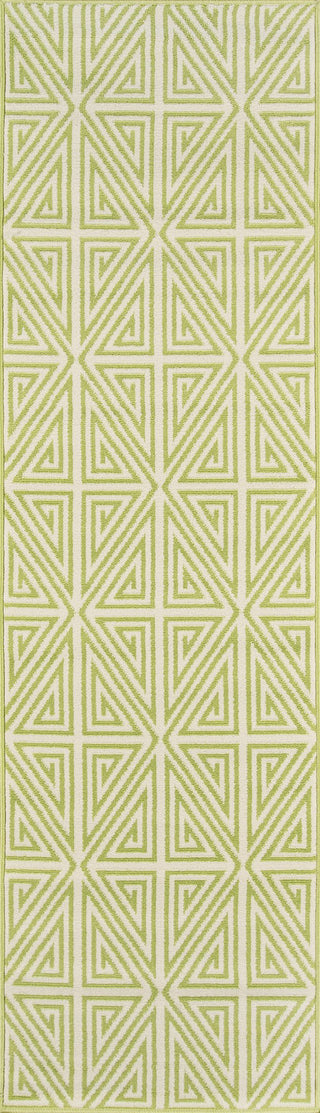 Momeni Baja BAJ-4 Green Area Rug Runner