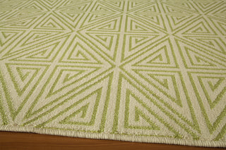 Momeni Baja BAJ-4 Green Area Rug Closeup