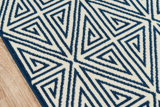 Momeni Baja BAJ-4 Navy Area Rug Closeup