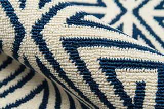 Momeni Baja BAJ-4 Navy Area Rug Detail Shot