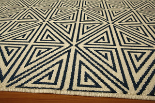 Momeni Baja BAJ-4 Navy Area Rug Closeup