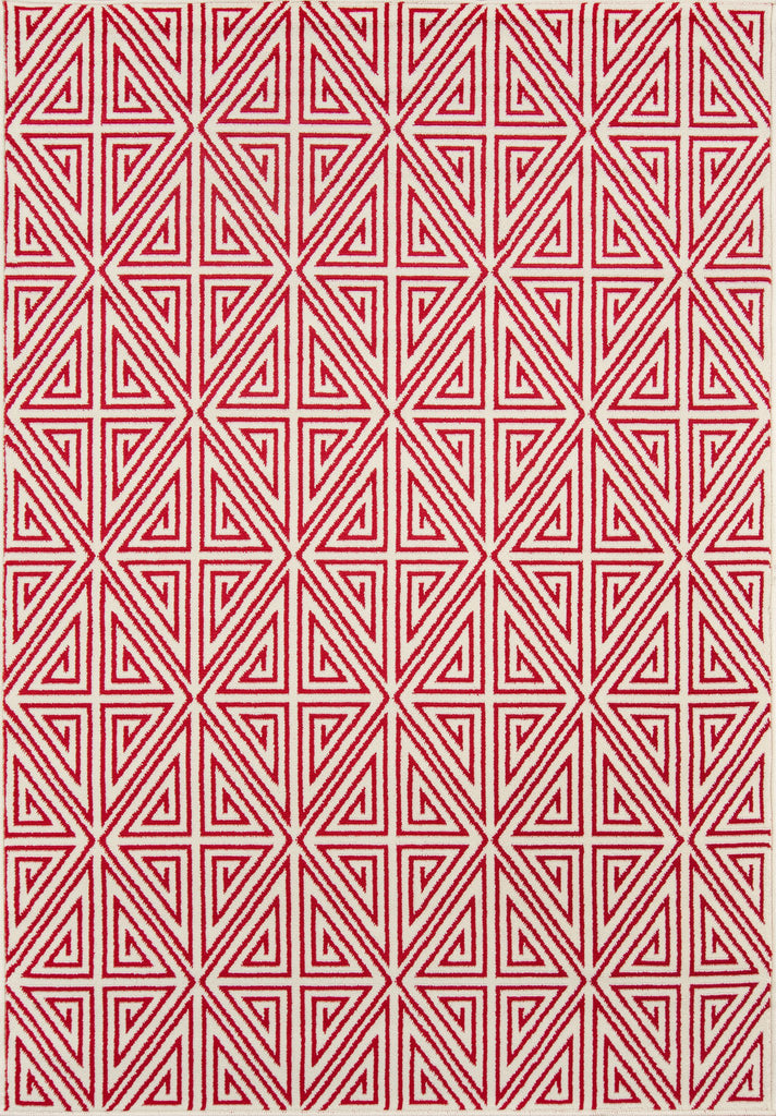 Momeni Baja BAJ-4 Red Area Rug