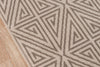 Momeni Baja BAJ-4 Taupe Area Rug Closeup