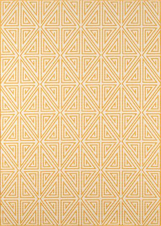 Momeni Baja BAJ-4 Yellow Area Rug Main