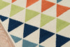 Momeni Baja BAJ-5 Multi Area Rug Closeup