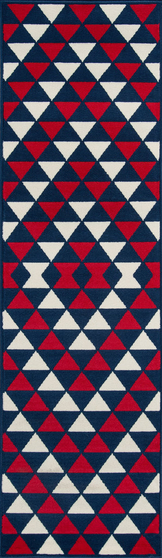 Momeni Baja BAJ-5 Red Area Rug Runner