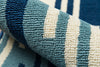 Momeni Baja BAJ-6 Blue Area Rug Detail Shot