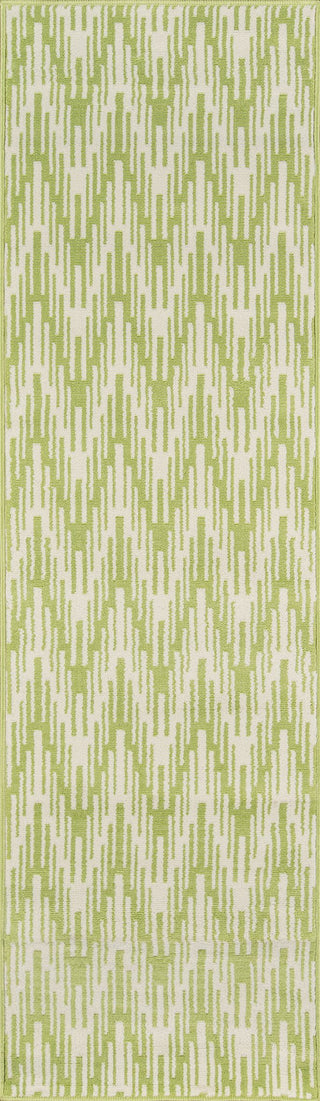 Momeni Baja BAJ-6 Green Area Rug Runner