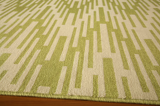 Momeni Baja BAJ-6 Green Area Rug Closeup