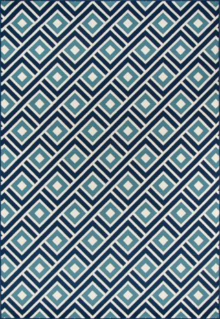 Momeni Baja BAJ-7 Blue Area Rug main image