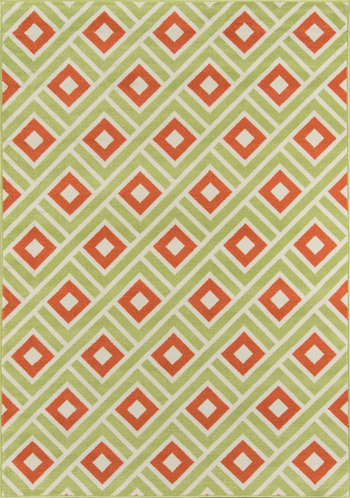 Momeni Baja BAJ-7 Green Area Rug