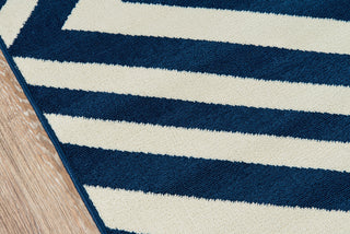 Momeni Baja BAJ-8 Navy Area Rug Closeup