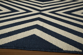 Momeni Baja BAJ-8 Navy Area Rug Closeup