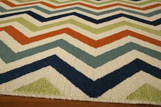 Momeni Baja BAJ-9 Multi Area Rug Closeup