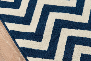 Momeni Baja BAJ-9 Navy Area Rug Closeup