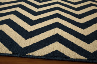 Momeni Baja BAJ-9 Navy Area Rug Closeup