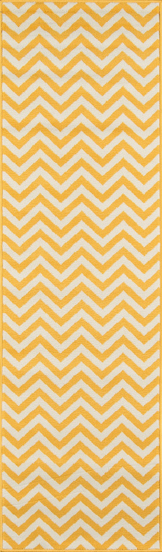 Momeni Baja BAJ-9 Yellow Area Rug Runner