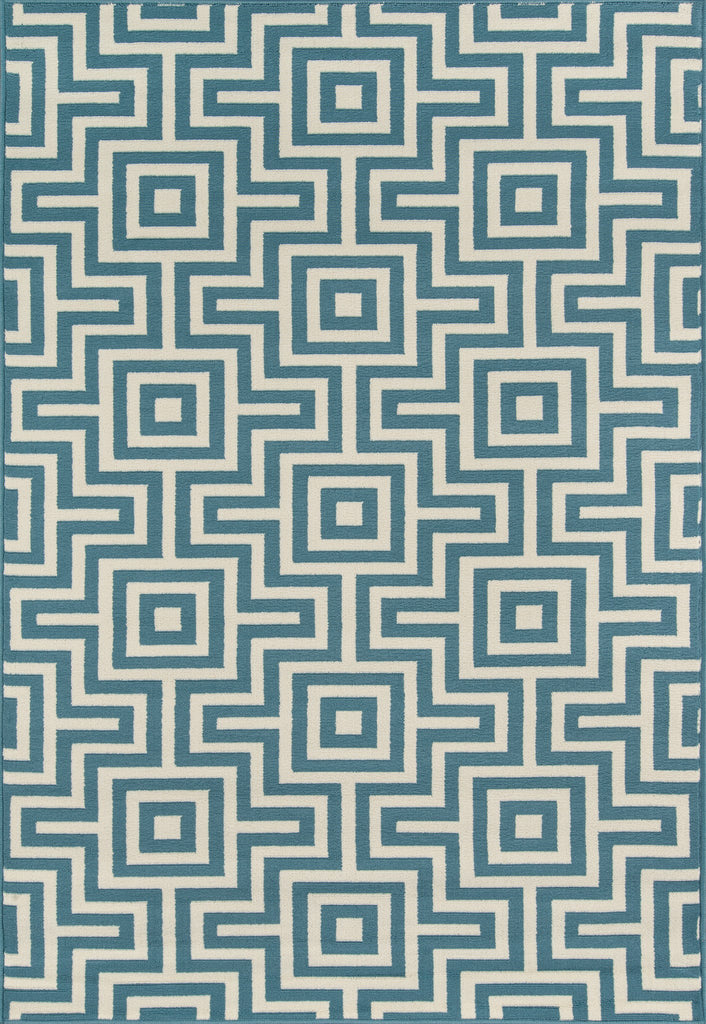 Momeni Baja BAJ10 Blue Area Rug