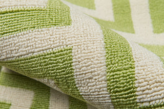 Momeni Baja BAJ10 Green Area Rug Detail Shot