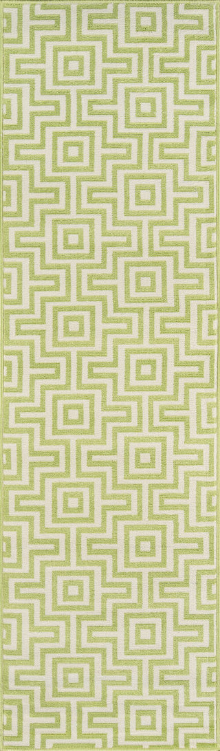 Momeni Baja BAJ10 Green Area Rug Runner