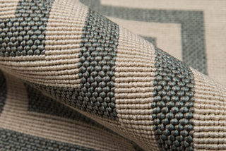 Momeni Baja BAJ10 Grey Area Rug Detail Shot