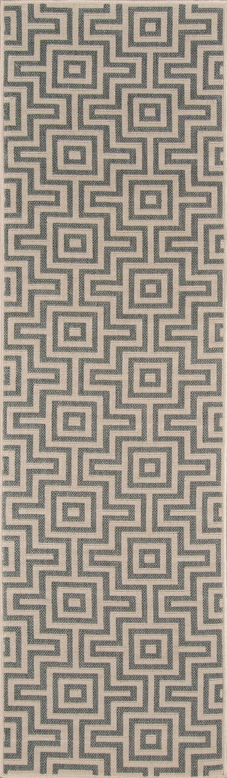 Momeni Baja BAJ10 Grey Area Rug Runner