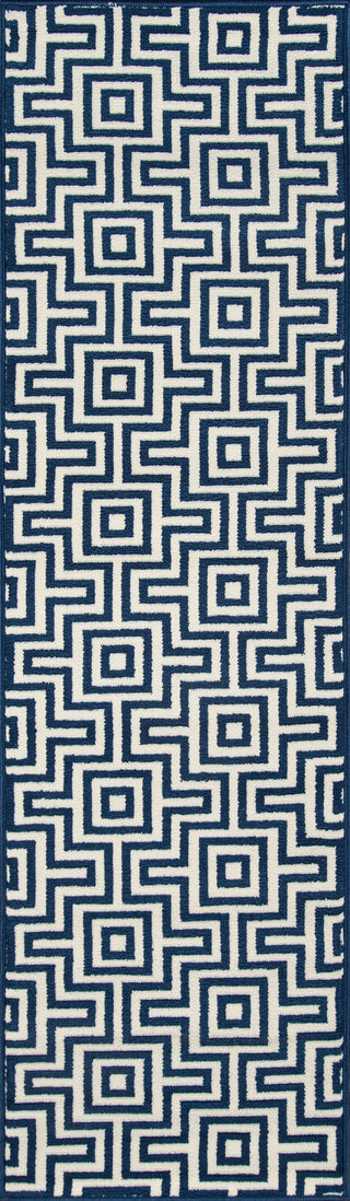 Momeni Baja BAJ10 Navy Area Rug Runner